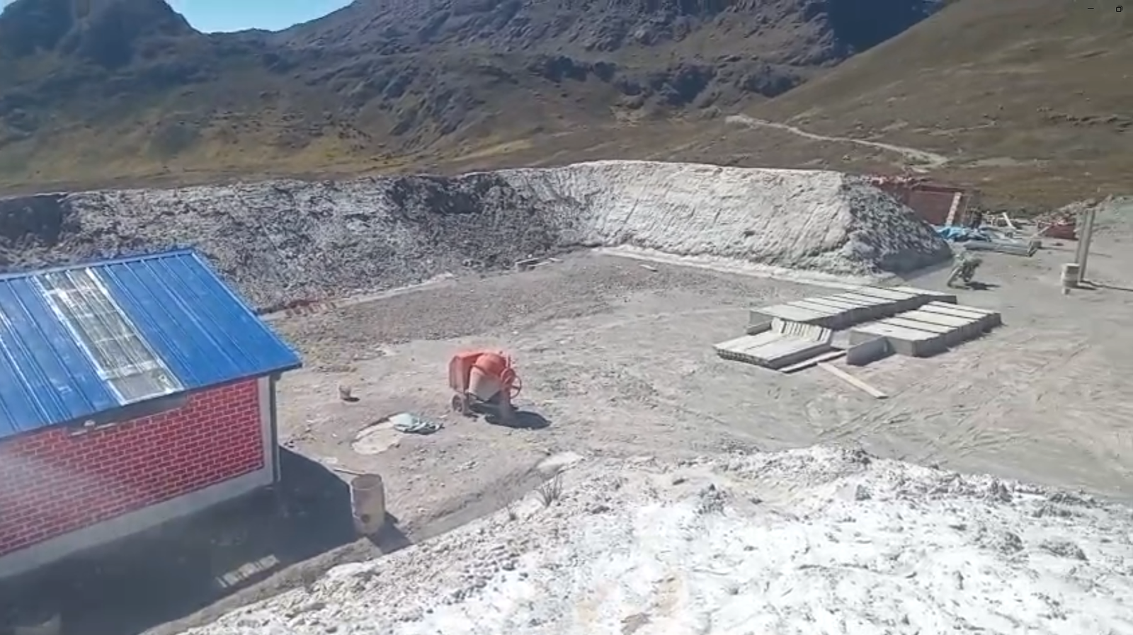 Infraestructura en mina